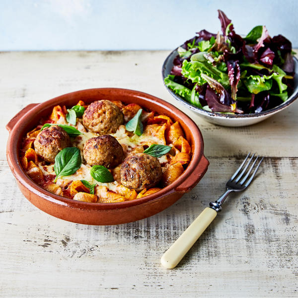 Pork & Fennel Meatballs Al Forno Recipe Gousto
