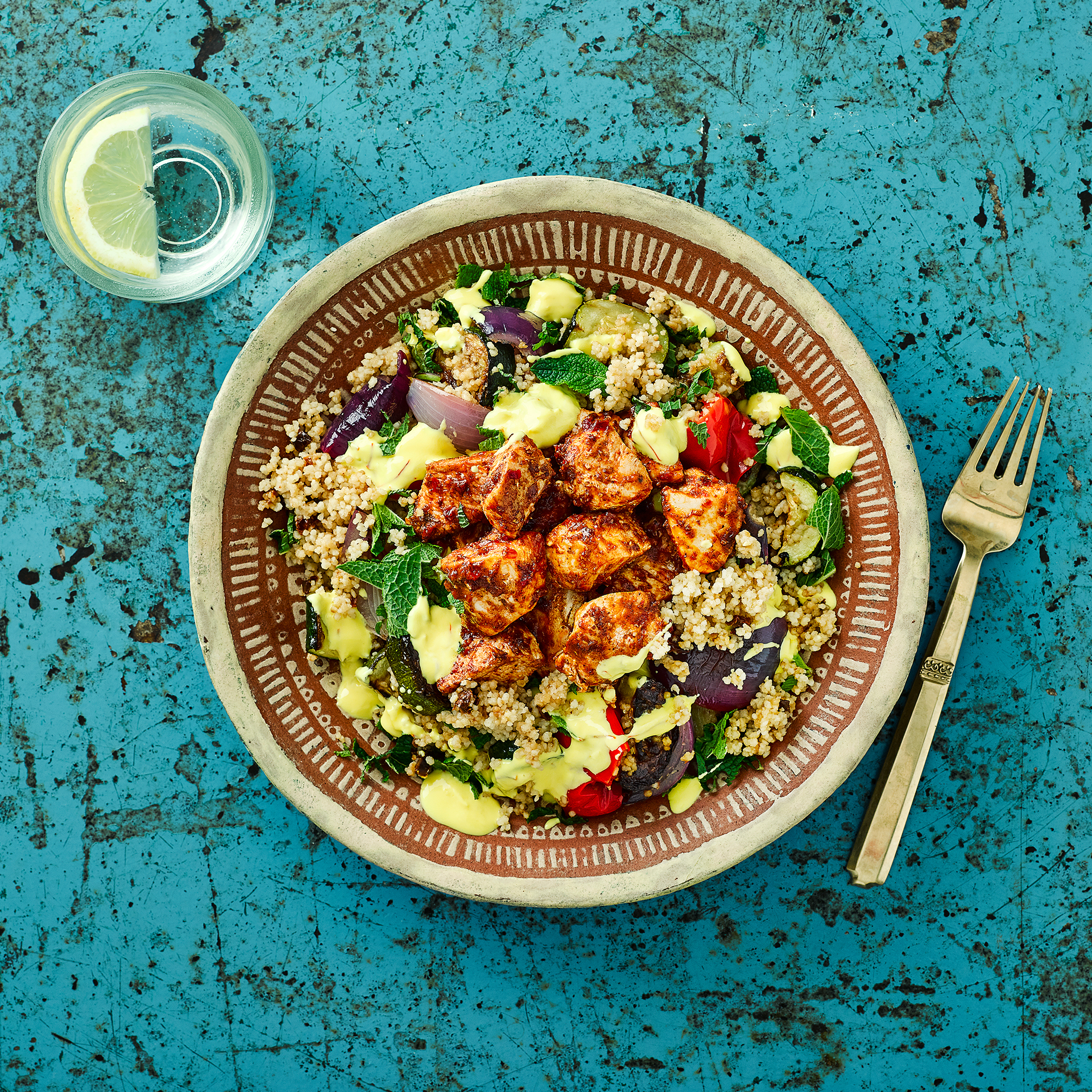 Harissa Chicken & Roast Veg Couscous Recipe Gousto