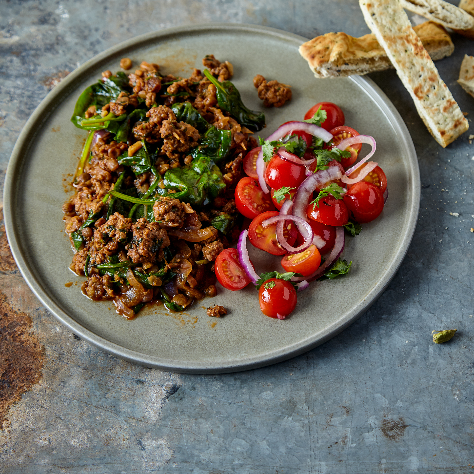 Lamb & Spinach Dhansak Recipe Gousto