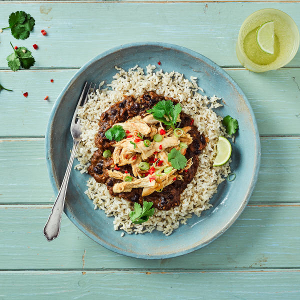 Brazilian Black Beans & Zesty Lime Chicken Recipe Gousto