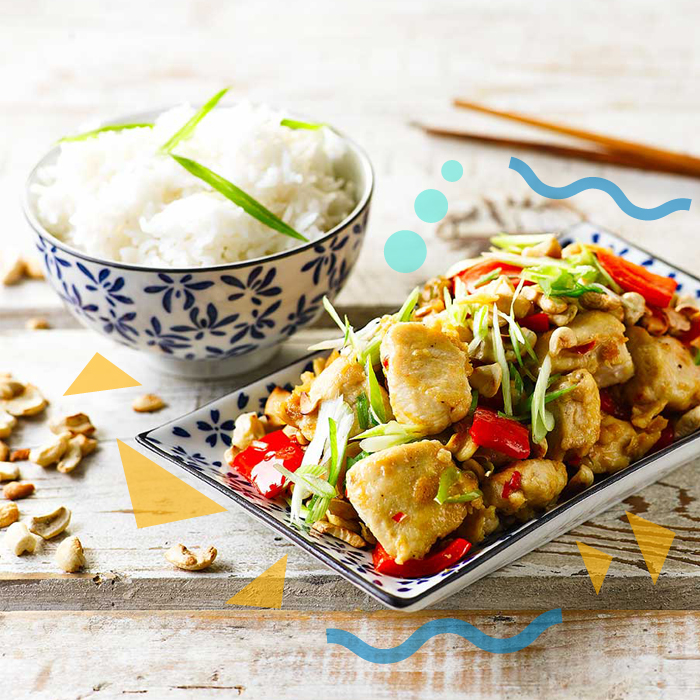 Sizzling Chicken Cashew Stirfry Recipe Gousto