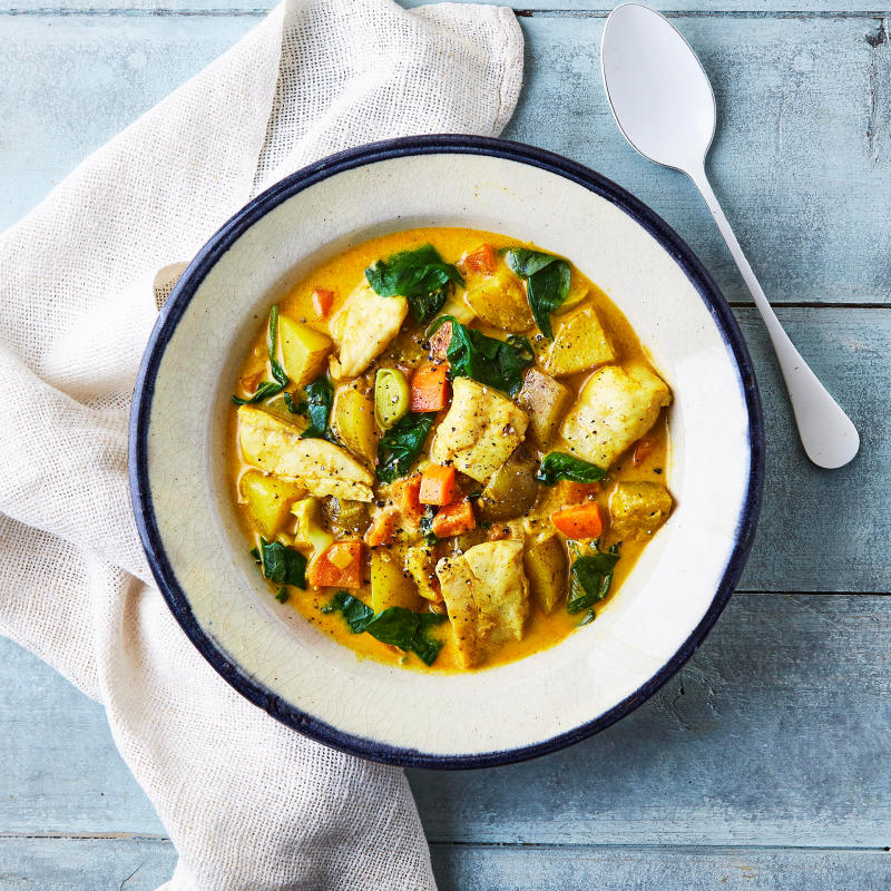 Curried Haddock, Leek & Potato Chowder Recipe Gousto