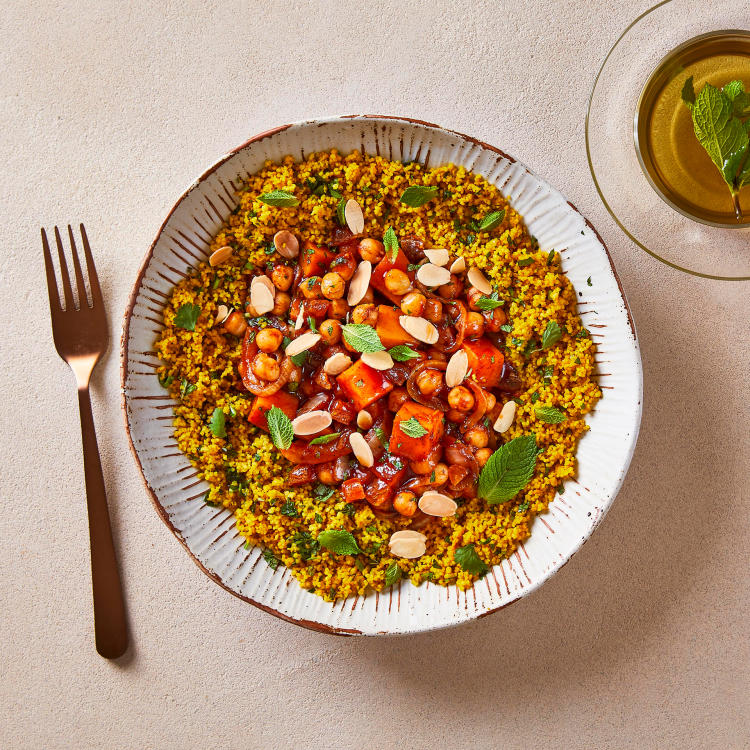 Chickpea, Butternut Squash & Apricot Tagine Recipe Gousto