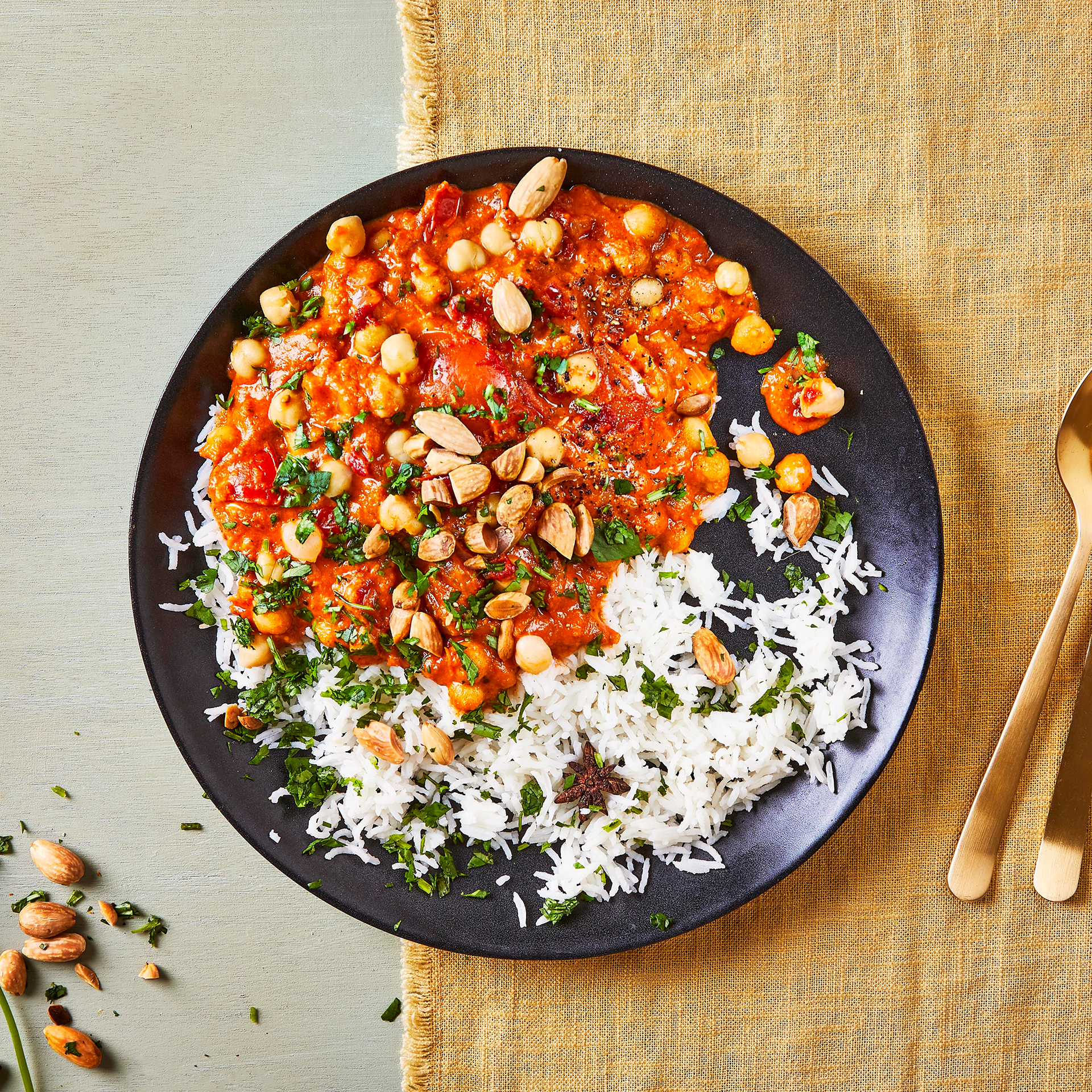 Chickpea Tikka Masala & Fragrant Rice Recipe Gousto