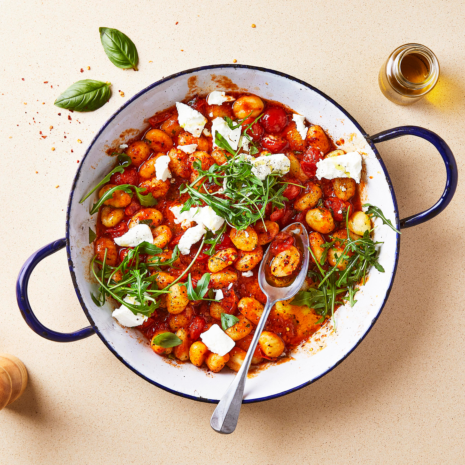 10Min Tomato & Goats' Cheese Gnocchi Recipe Gousto
