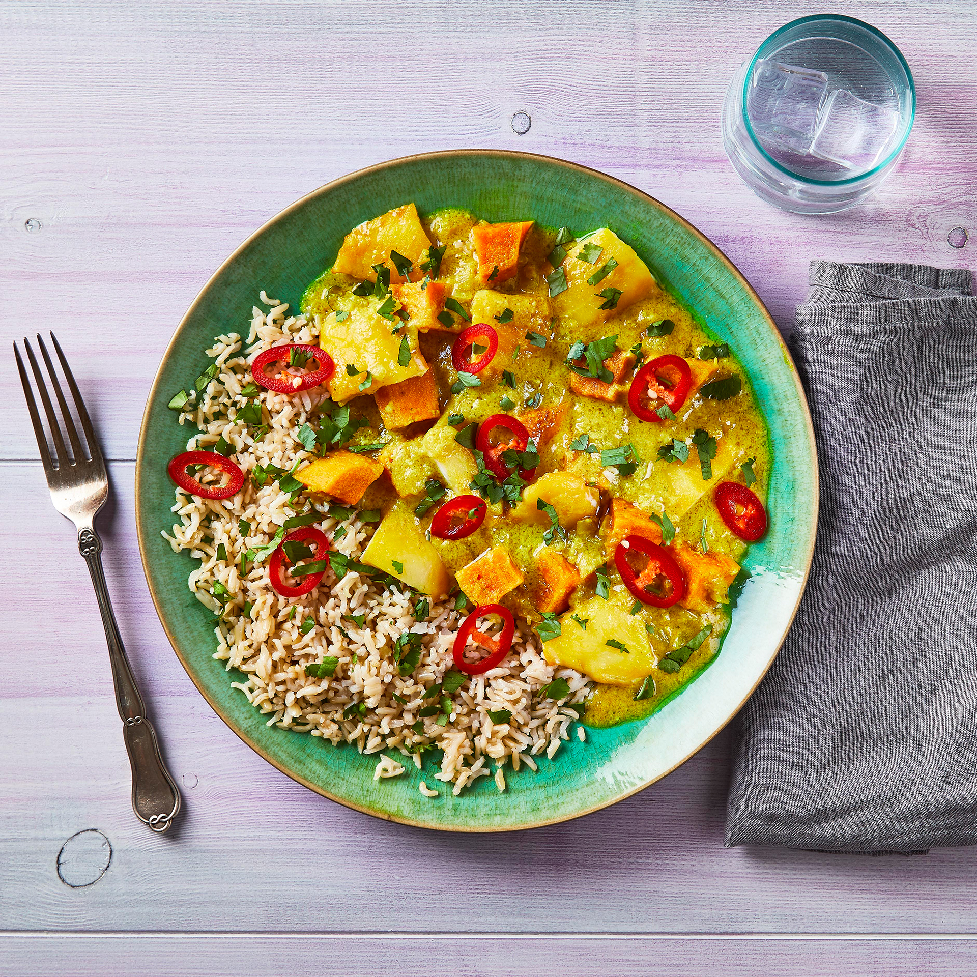 Smoky Fish & Sweet Potato Curry Recipe Gousto