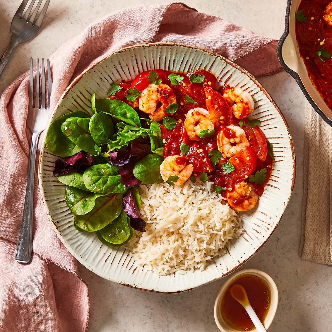 10Min Smoky Spanish Garlic Prawns Recipe Gousto