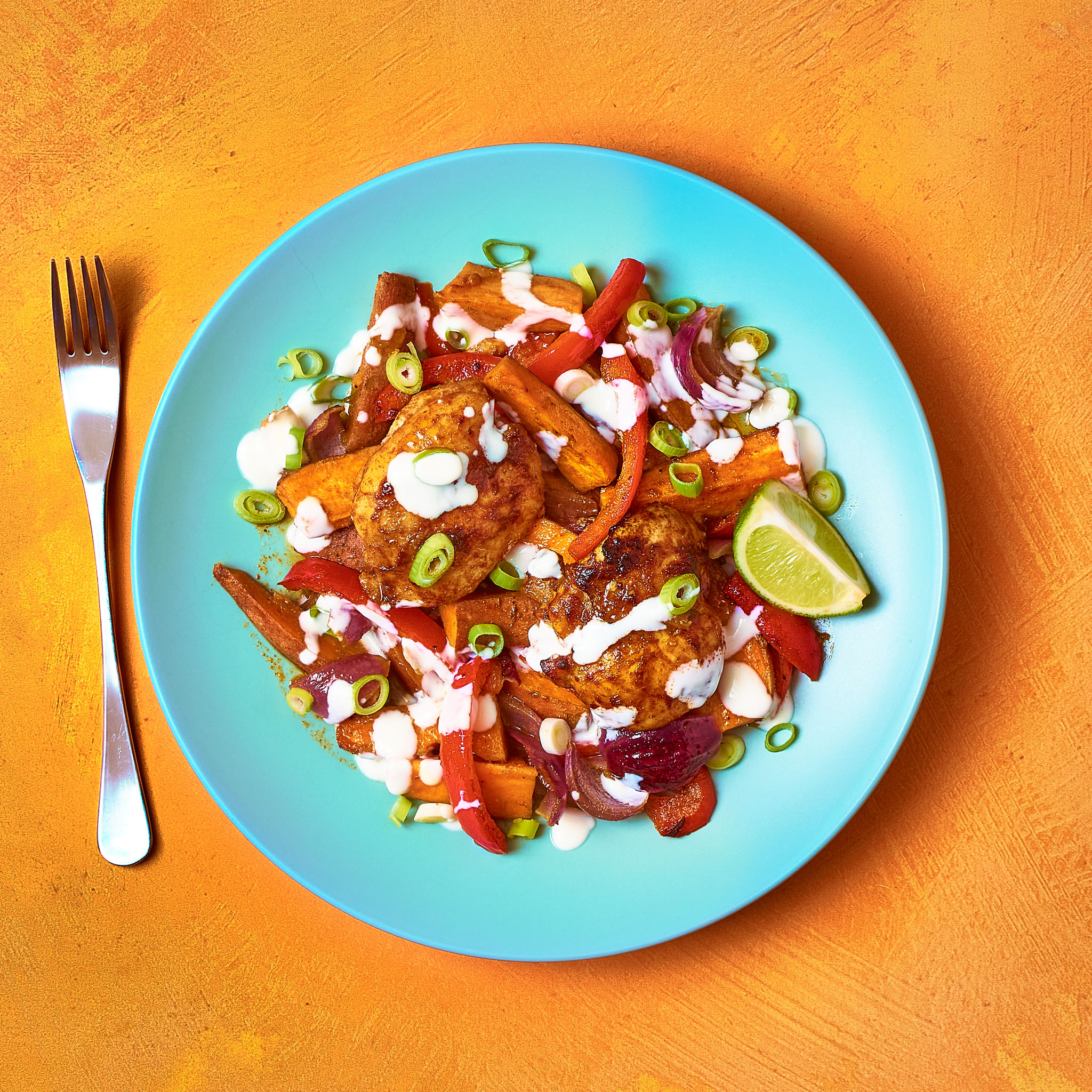 Mexican-Style Free Range Chicken Thigh Tray Bake With Lime ...
