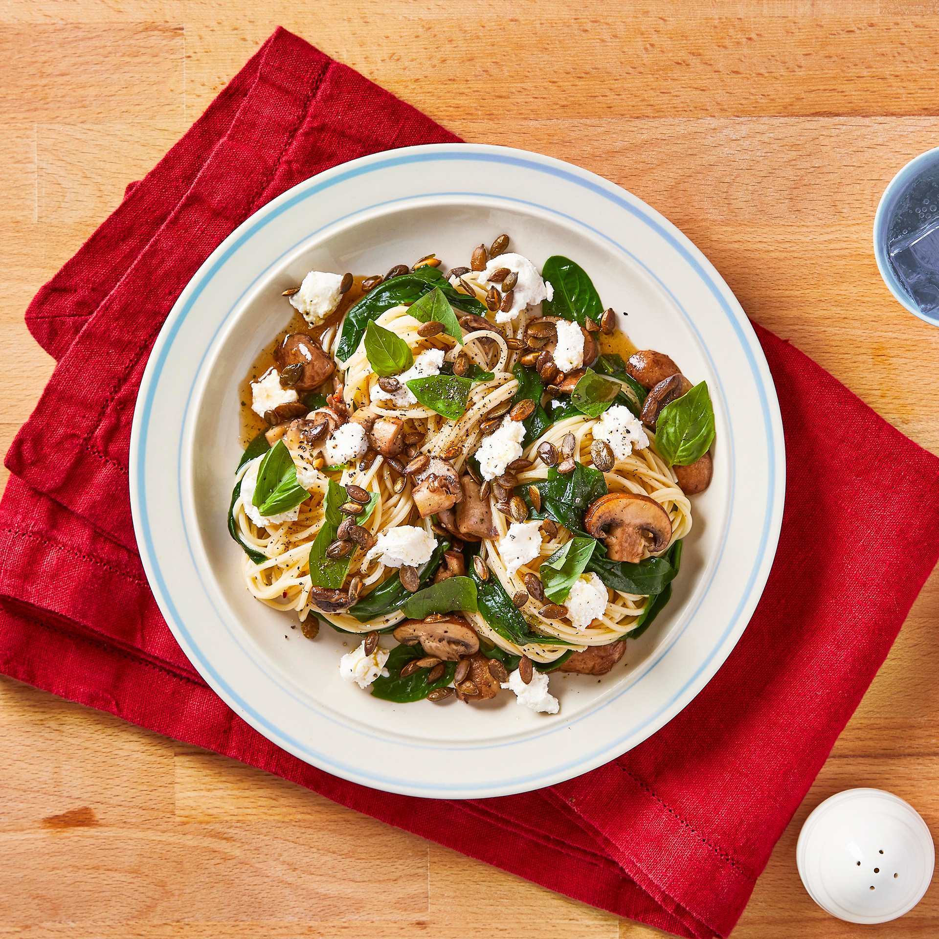 10Min Quick, Easy Goats’ Cheesy Spaghetti Recipe Gousto