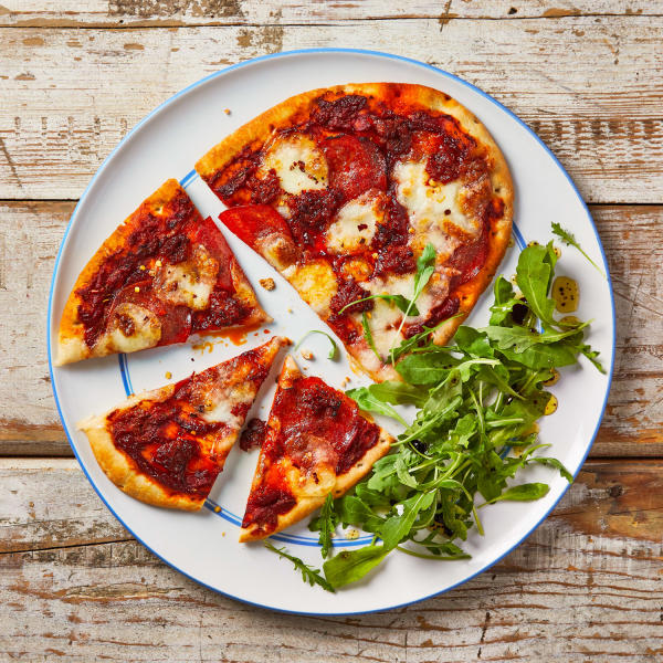 Spicy 'Nduja & Pepperoni Pizza Recipe Gousto