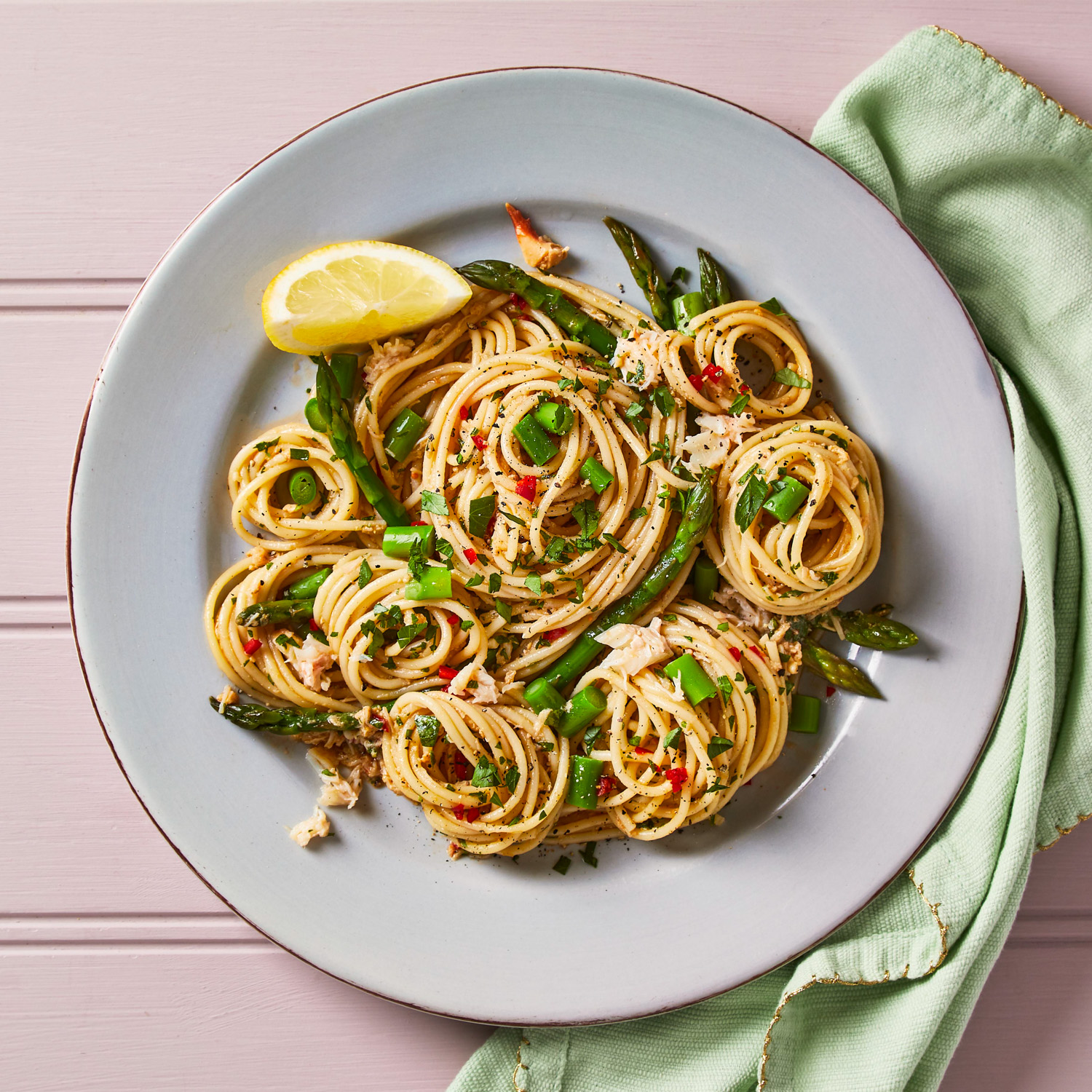 Simple Crab, Chilli & Lemon Spaghetti Recipe Gousto