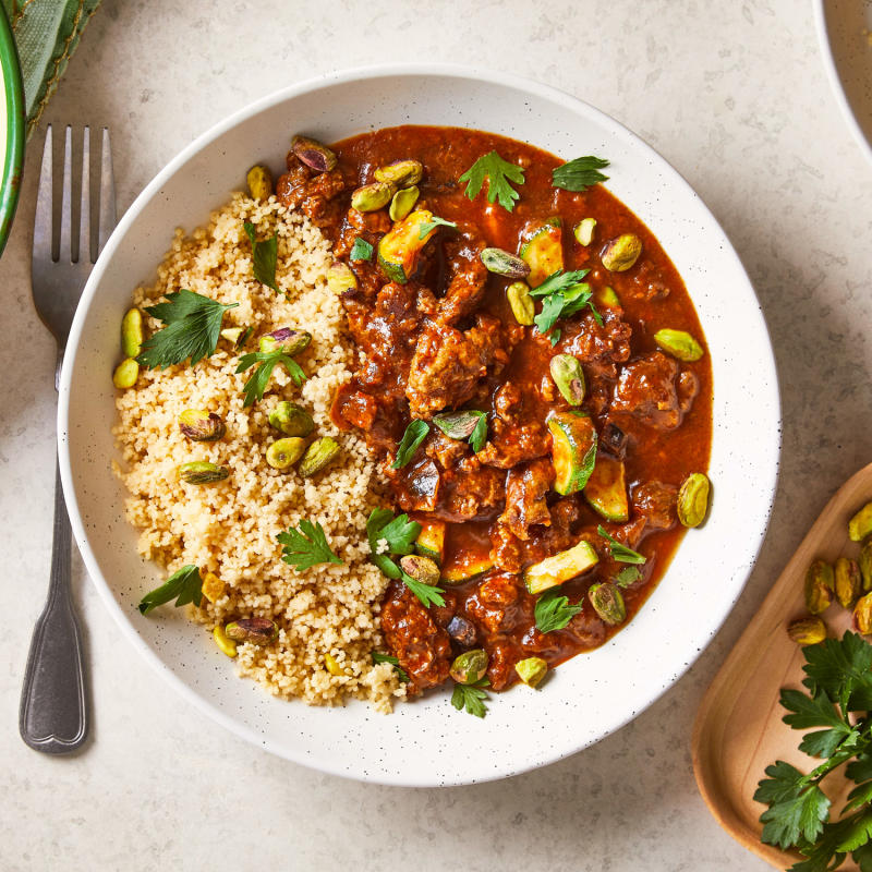 10Min Lamb & Pistachio Tagine Recipe Gousto