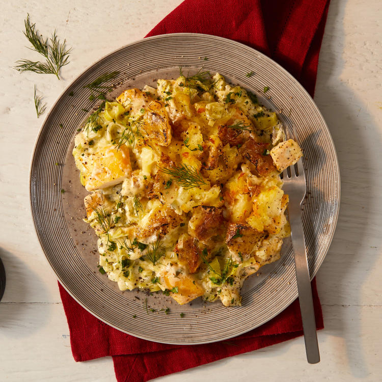 Herby Smoked Fish & Leek Pie Recipe Gousto