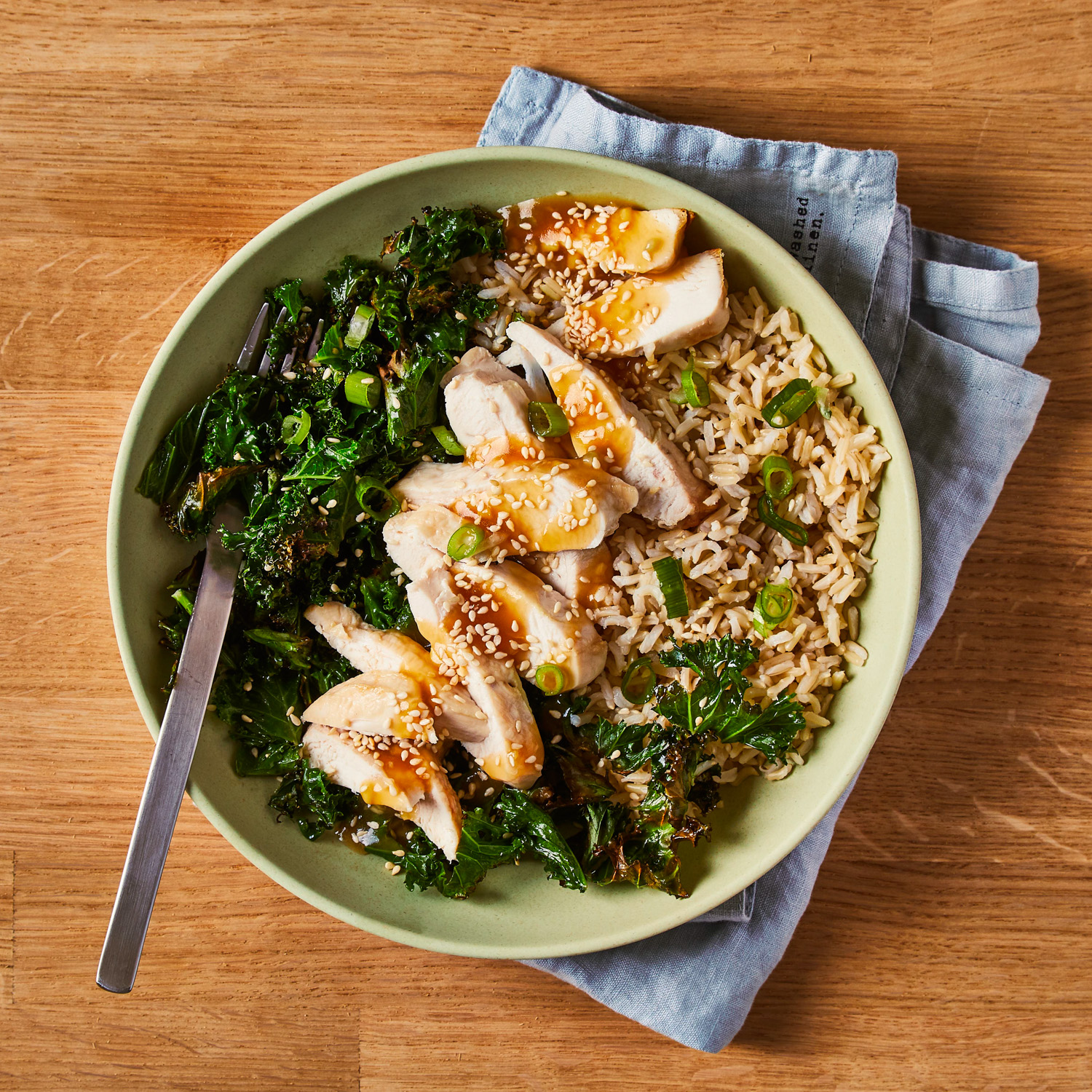 Joe's Lemon & Ginger Chicken With Crispy Kale Recipe Gousto