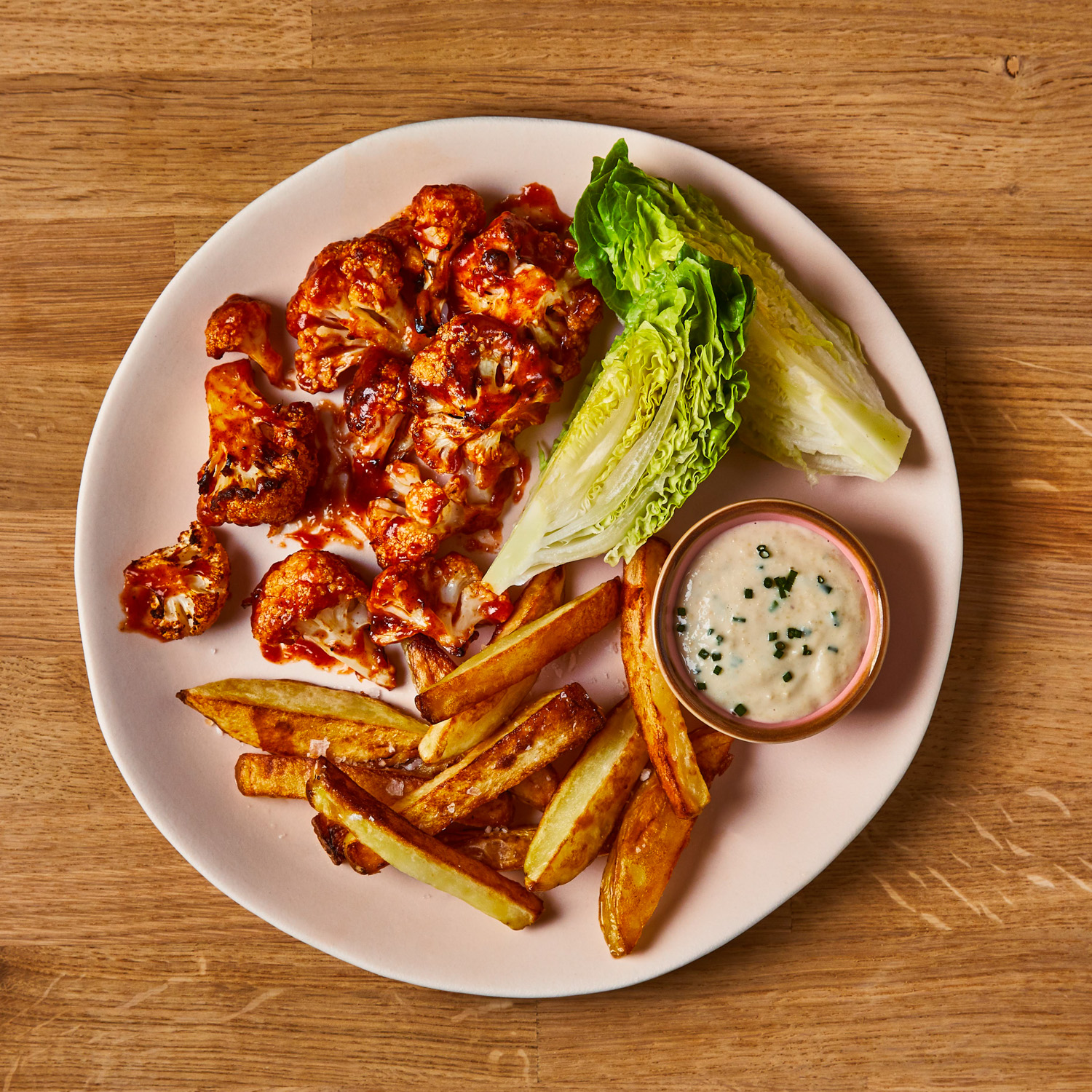 Cauliflower "Wings", Buffalo Sauce & Cashew Dip Recipe Gousto