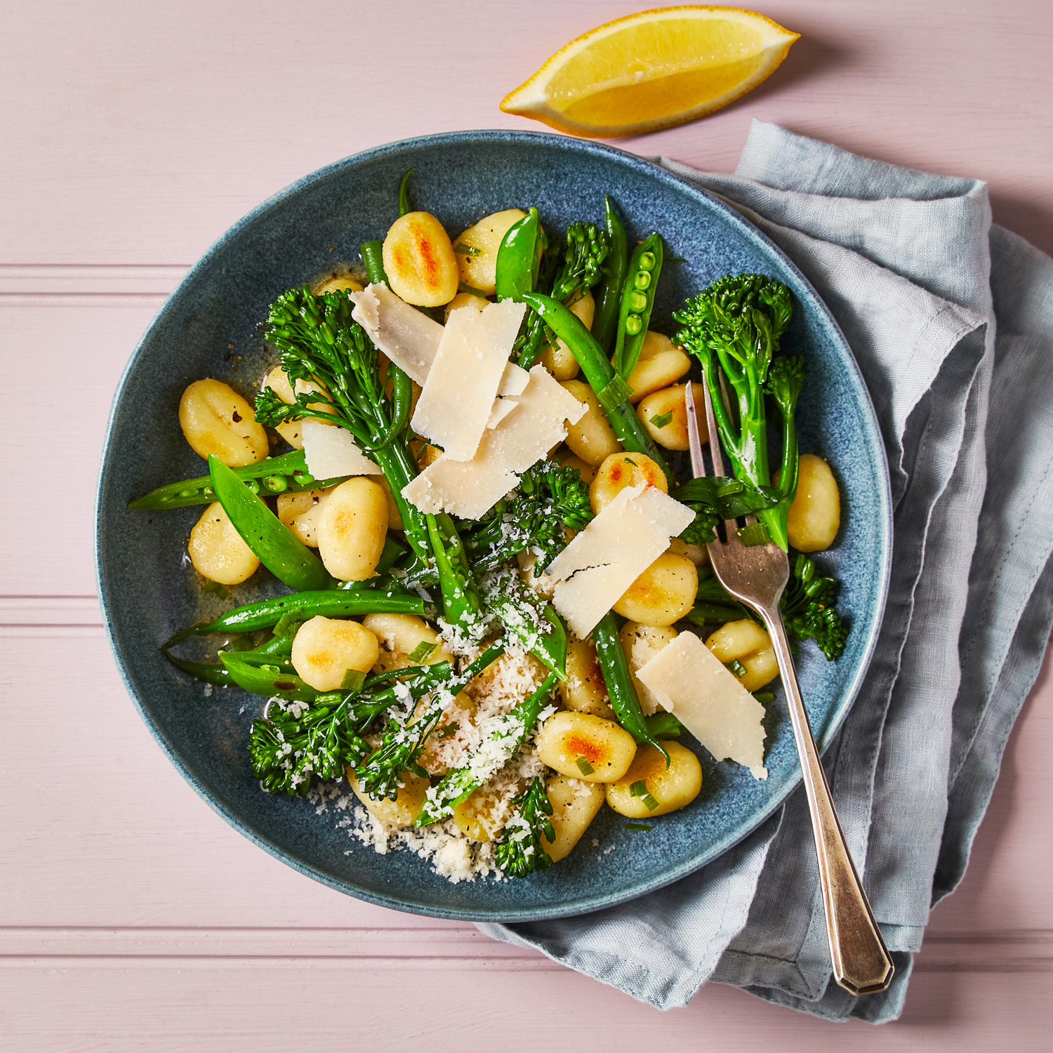 Lemony Green Veg Gnocchi Recipe Gousto
