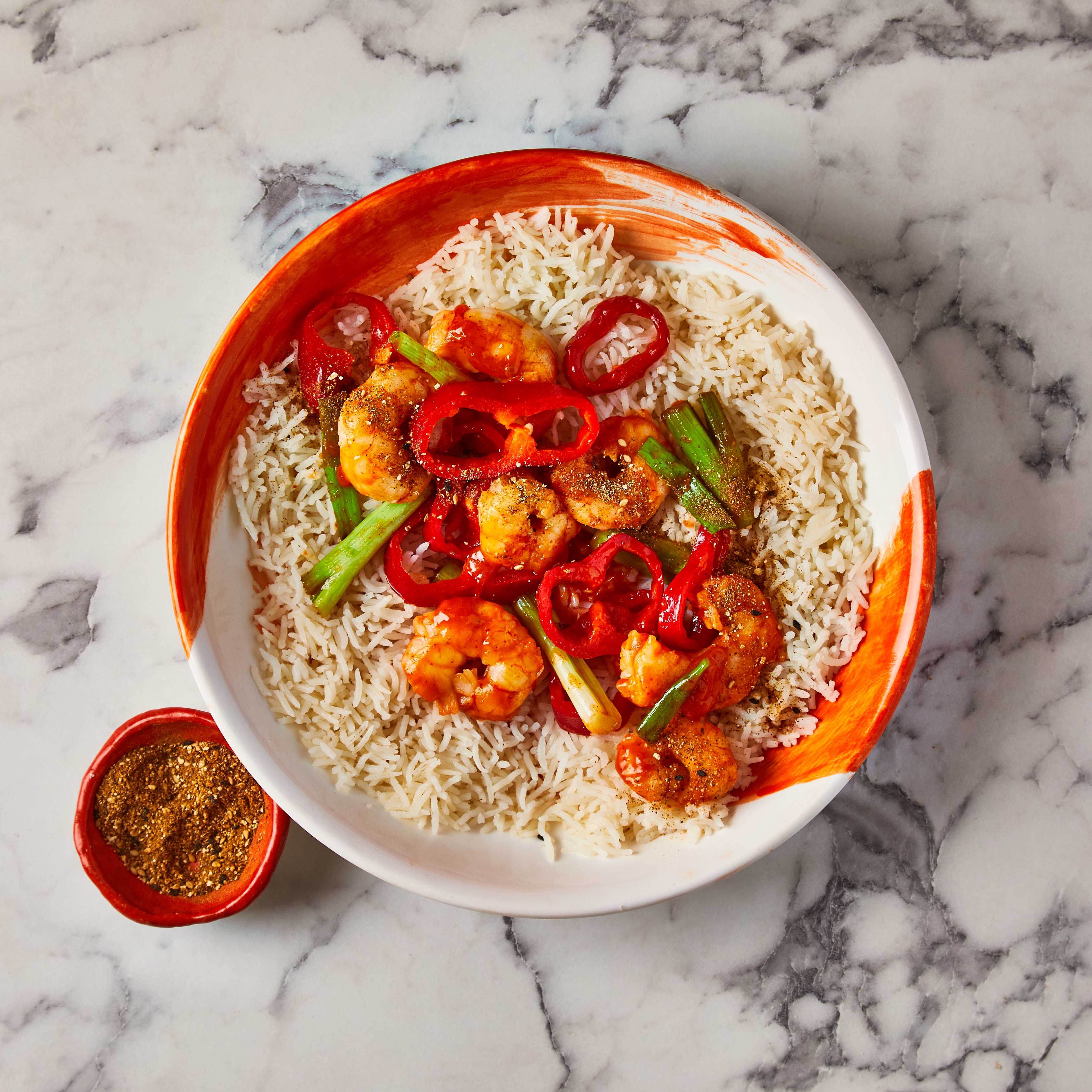 10Min Spicy Korean Jumbo Prawn StirFry Recipe Gousto