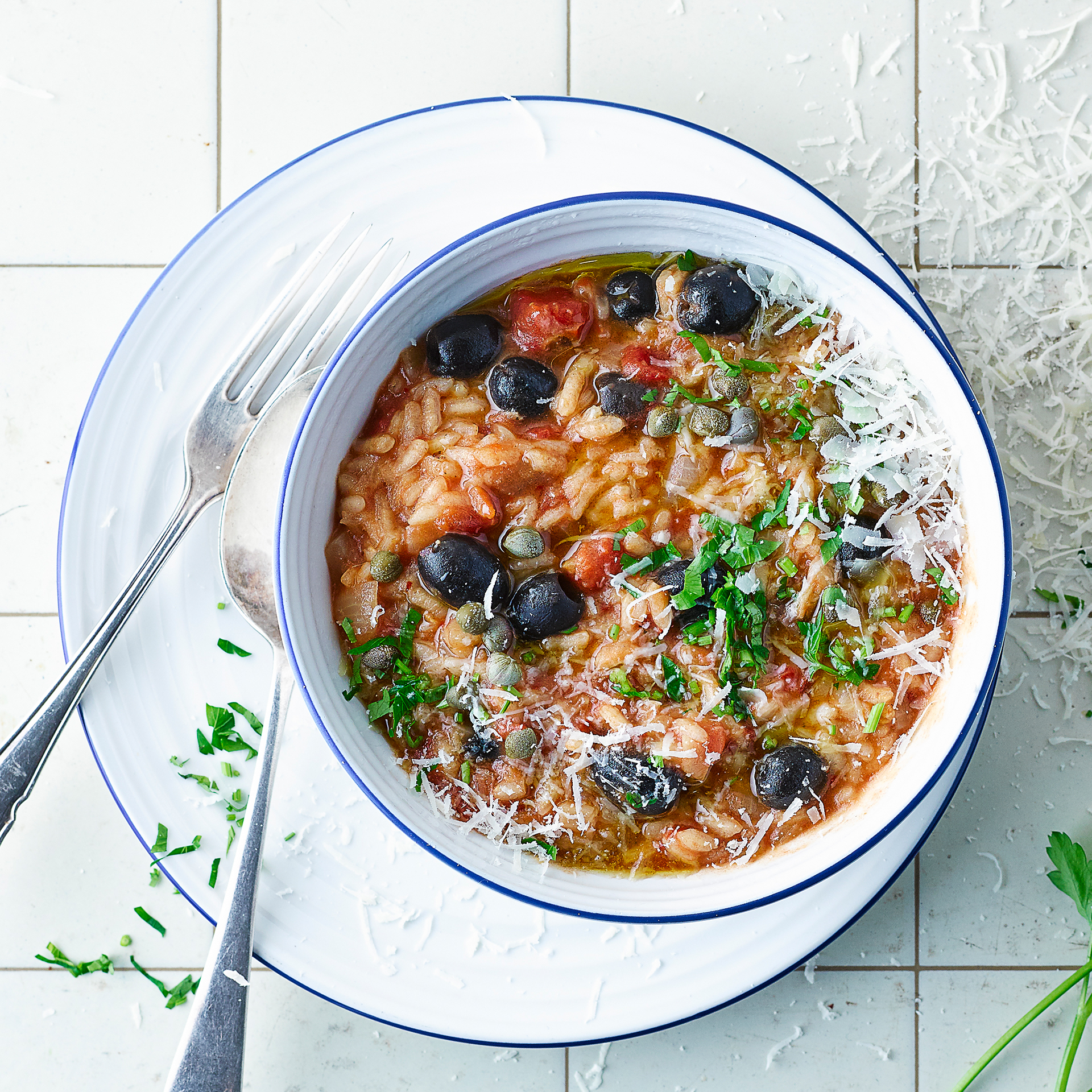 Puttanesca Risotto Recipe Gousto