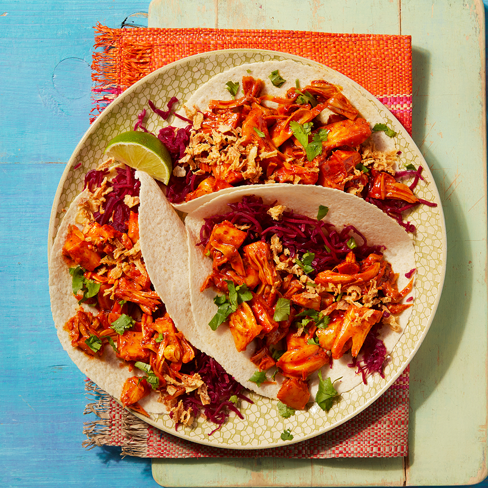 Pulled Jackfruit Pibil Tacos Recipe Gousto