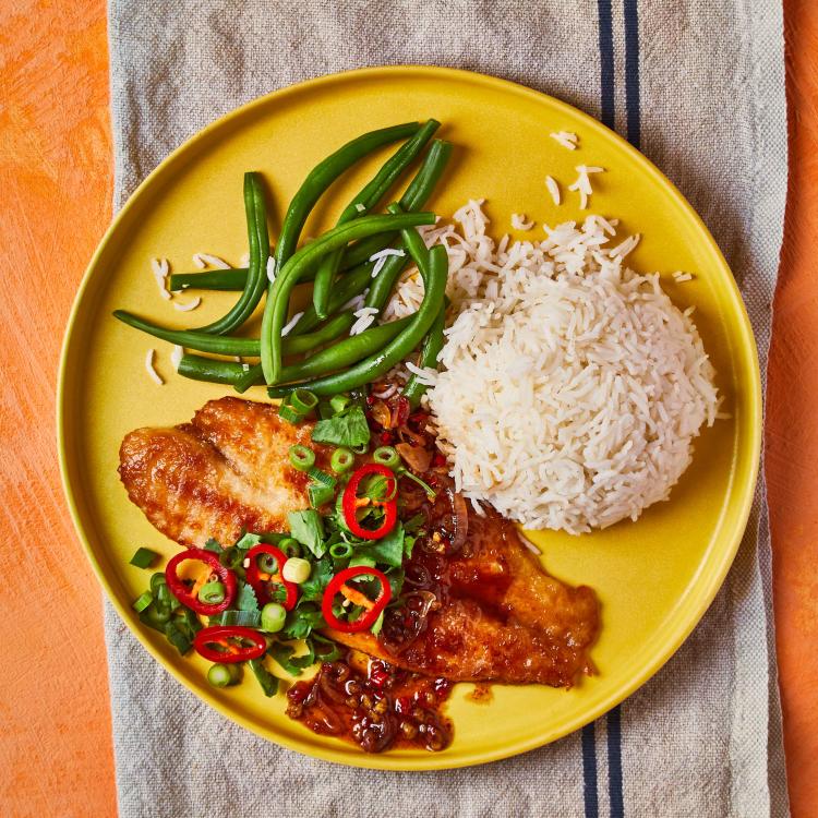 Thai Crispy Fish With Tamarind Sauce Recipe Gousto