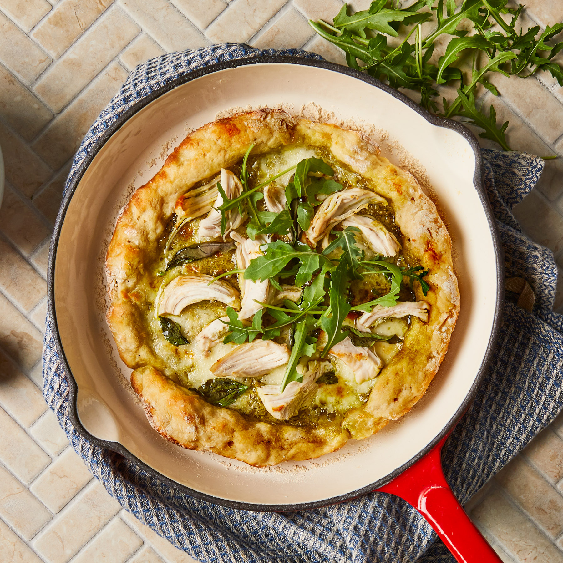 Pizza Pollo Pesto Recipe Gousto