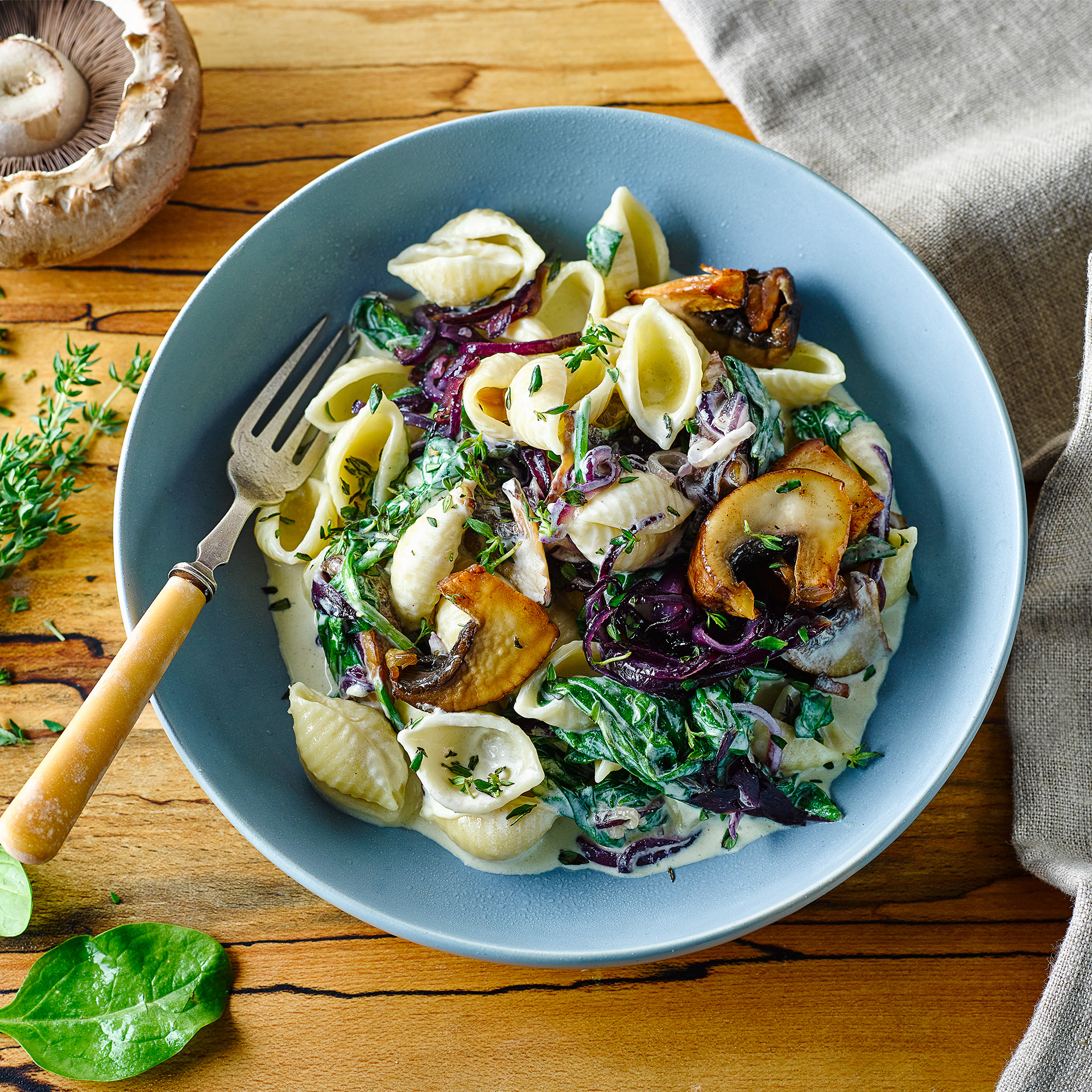 Mushroomy Woodland Pasta Recipe Gousto