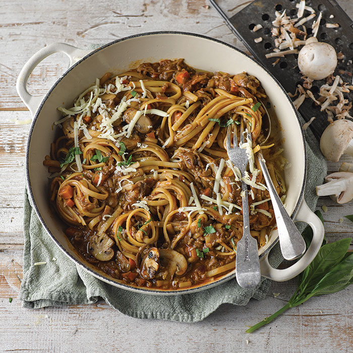 Chestnut Mushroom Bolognese Recipe Gousto