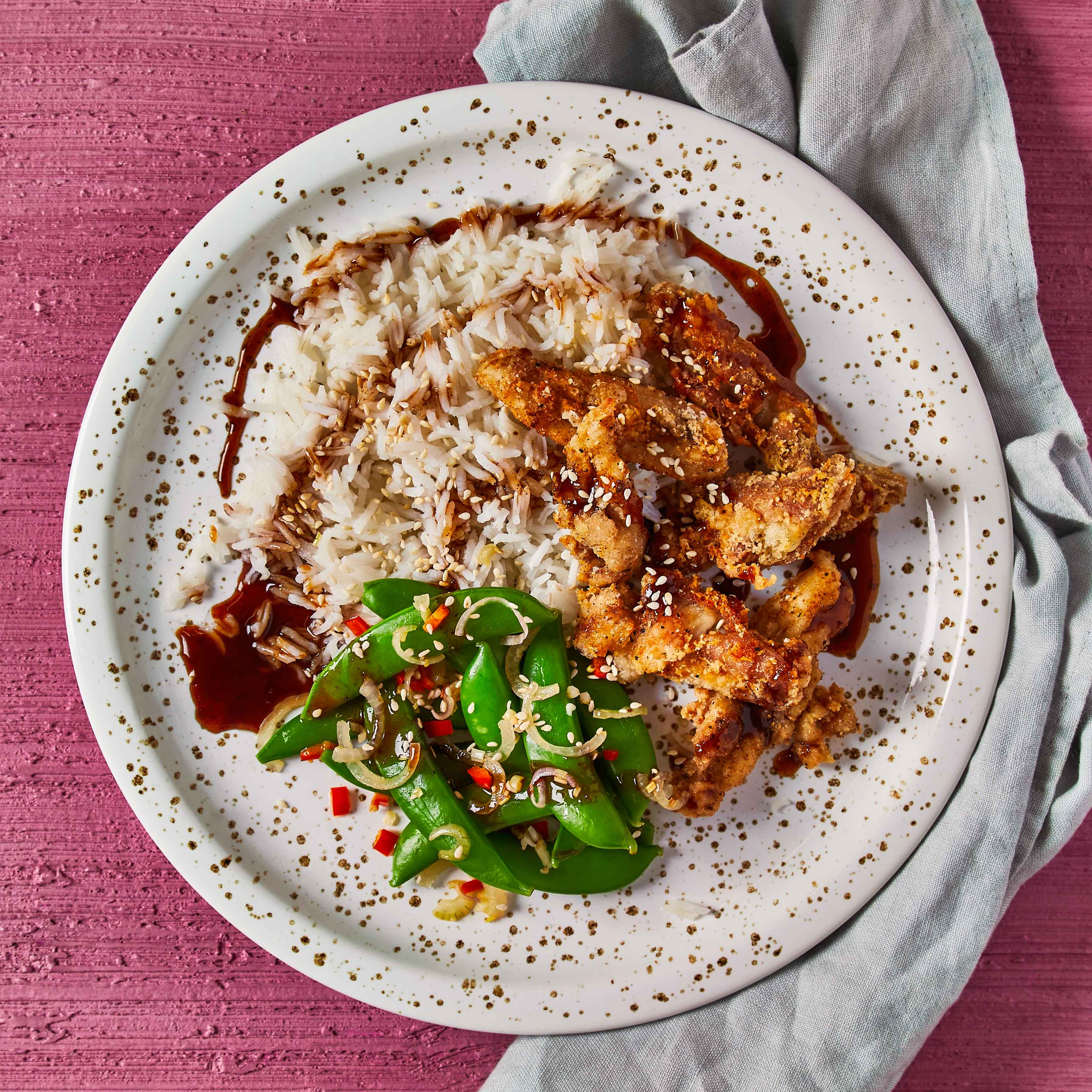 Crispy Asian Pepper Chicken Recipe Gousto