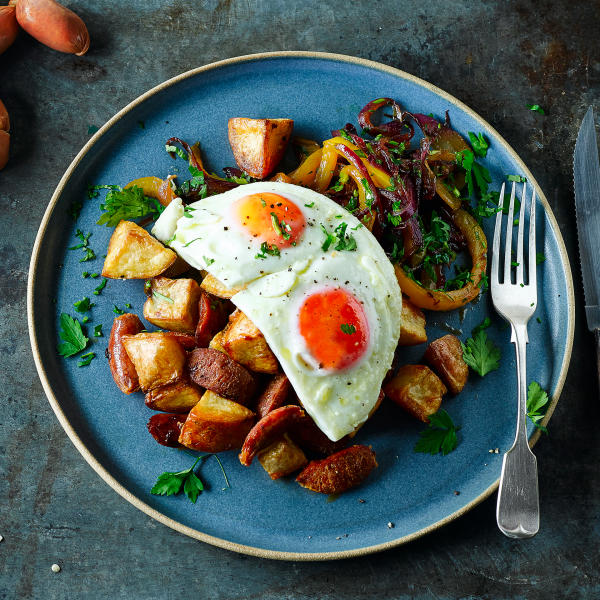 SpanishStyle Eggs, Chorizo & Peppers Recipe Gousto