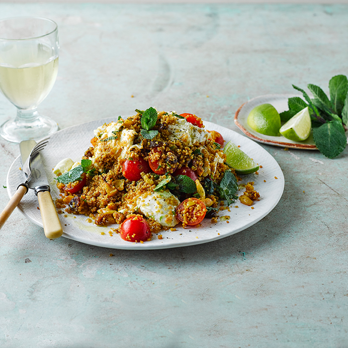 Zesty Mozzarella & Spiced Couscous Recipe Gousto