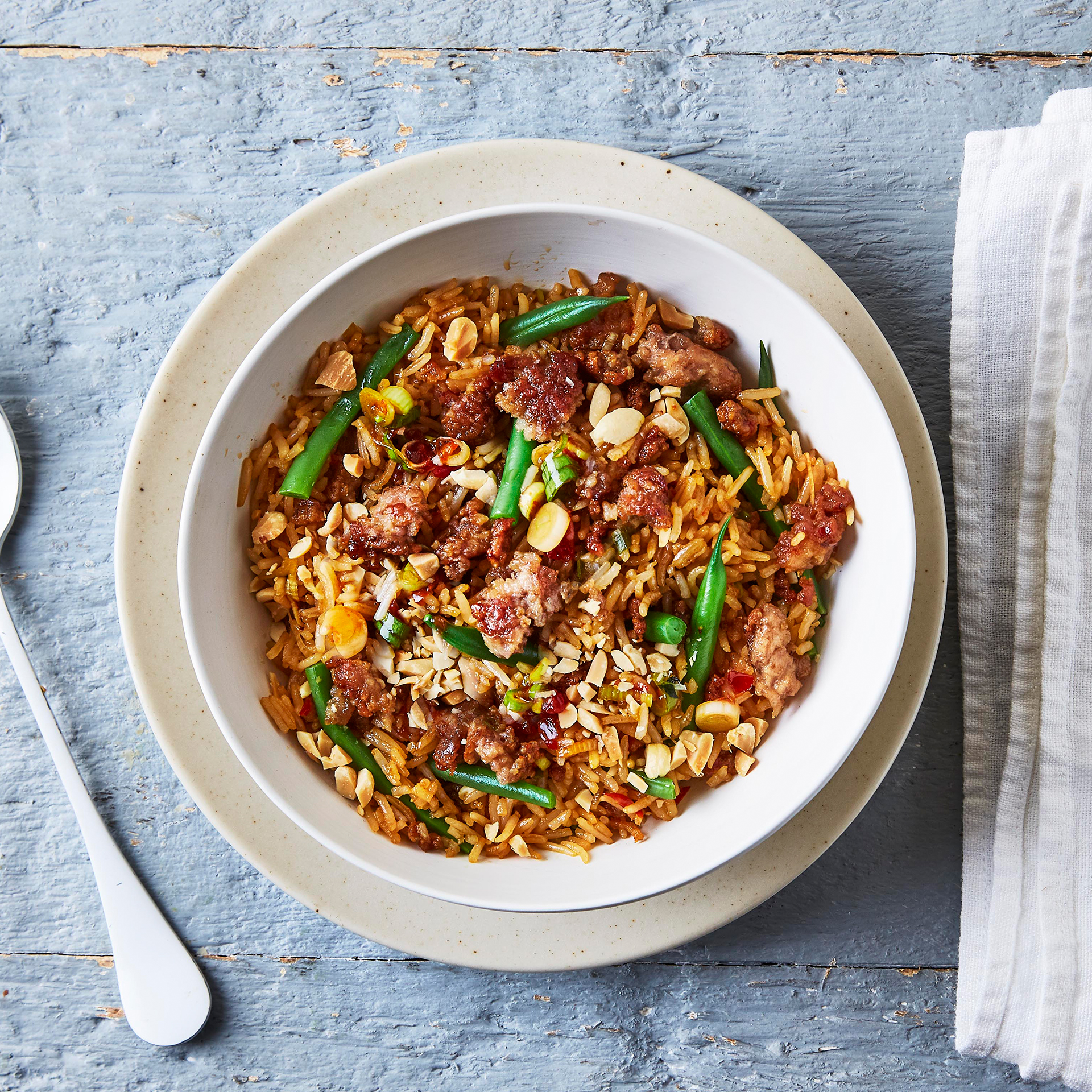 Quick Sweet Chilli Pork Rice Bowl Recipe Gousto