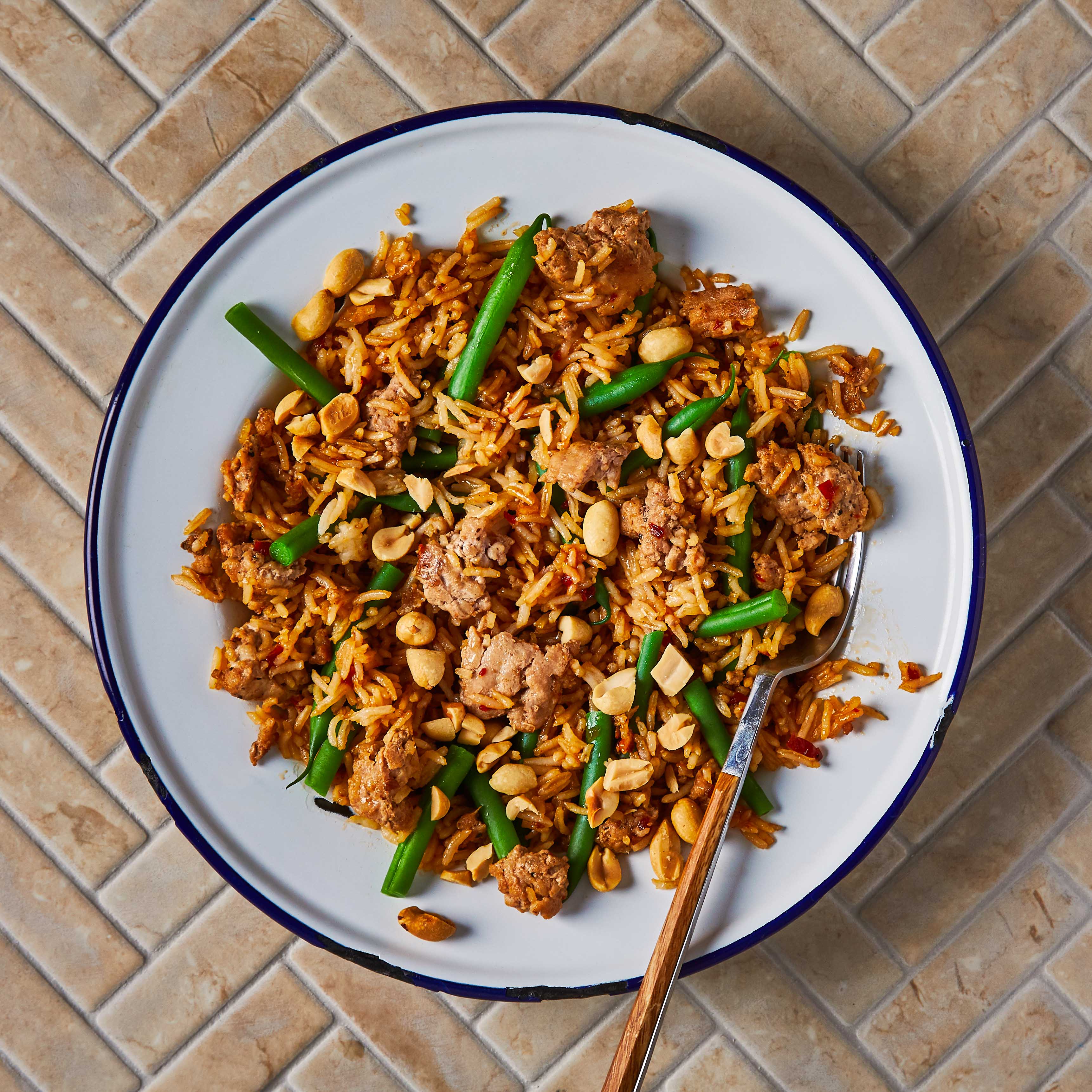 Quick Sweet Chilli Pork Rice Bowl Recipe Gousto