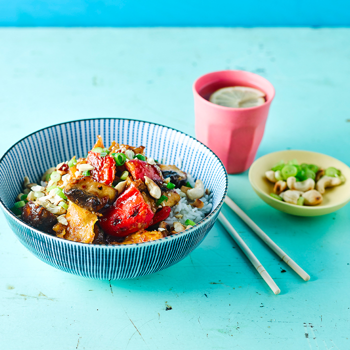 Egg Fried Vegetable & Cashew StirFry Recipe Gousto