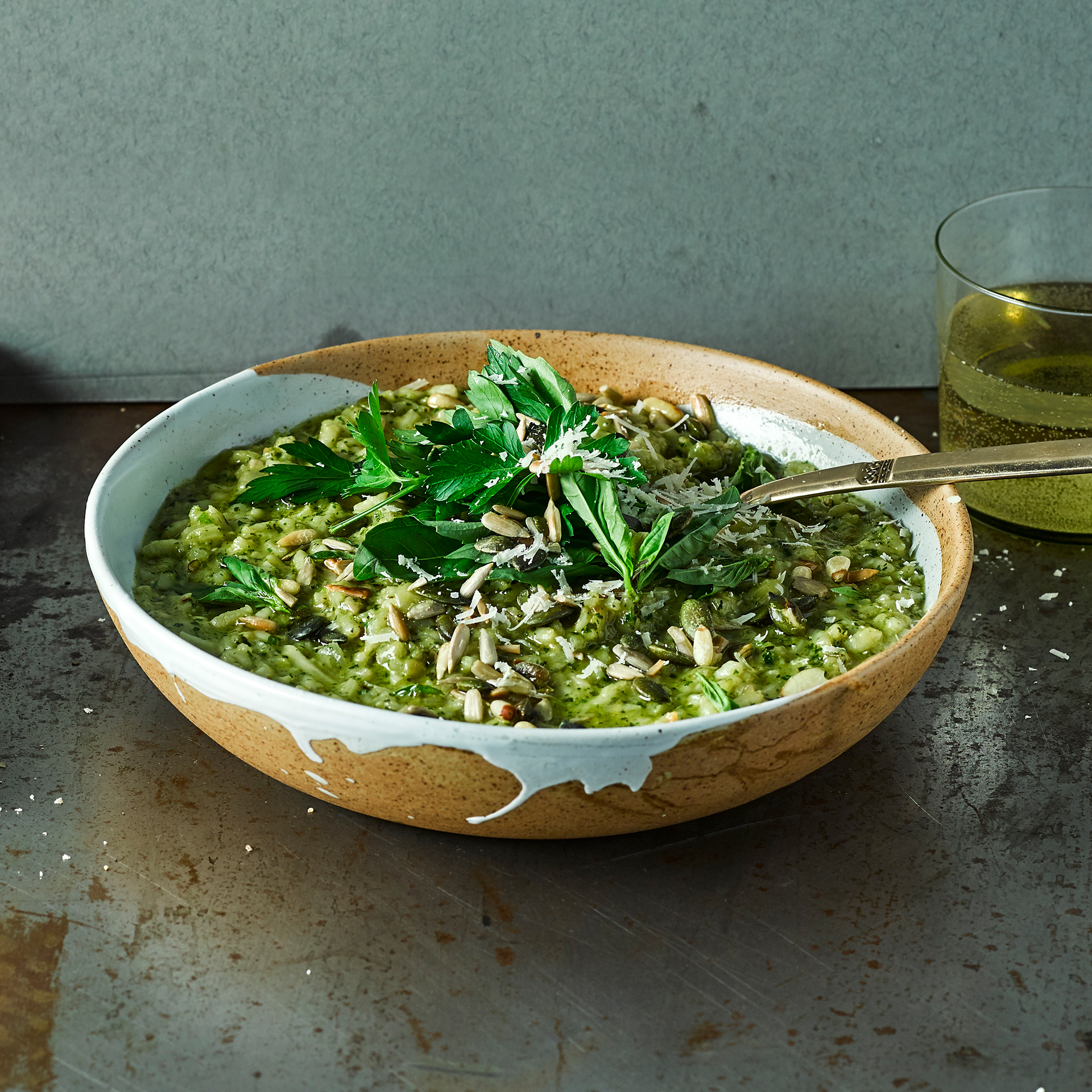 Green Risotto & Pan Con Tomate Recipe Gousto