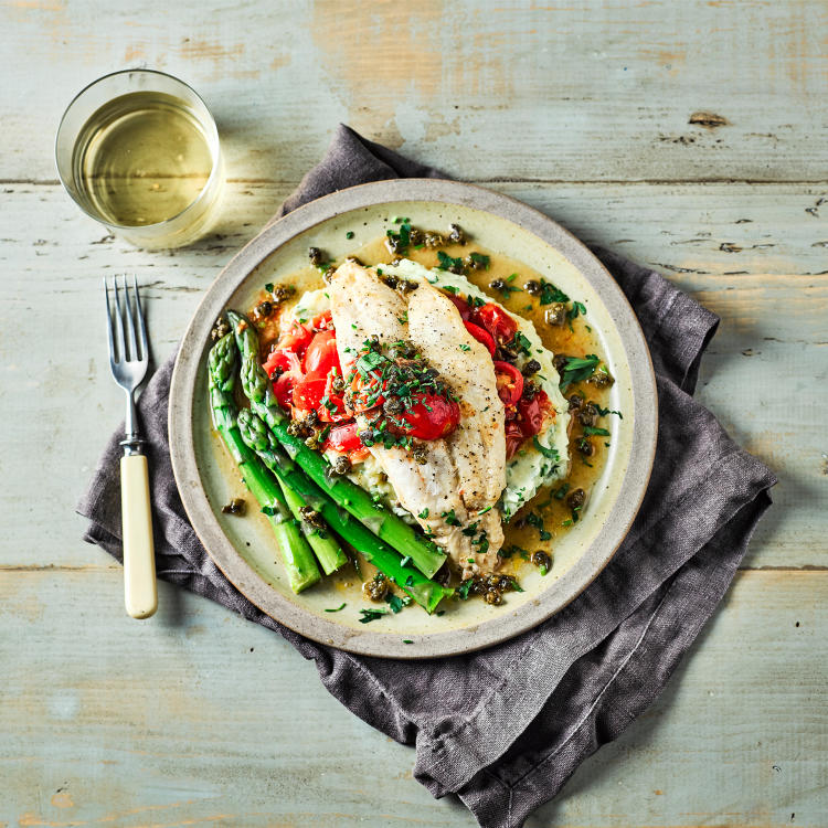 Baked Fish With Tomatoes & Olives Recipe | Gousto