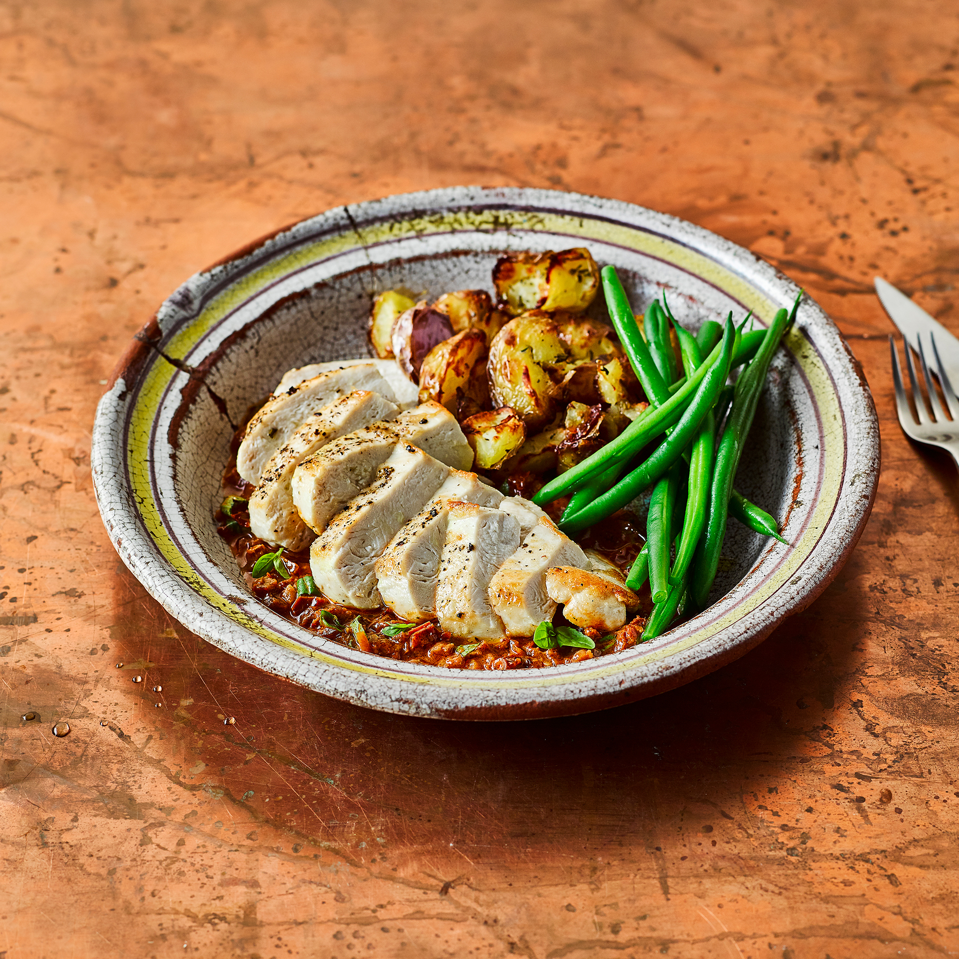 Chicken & Creamy SunDried Tomato Sauce Recipe Gousto