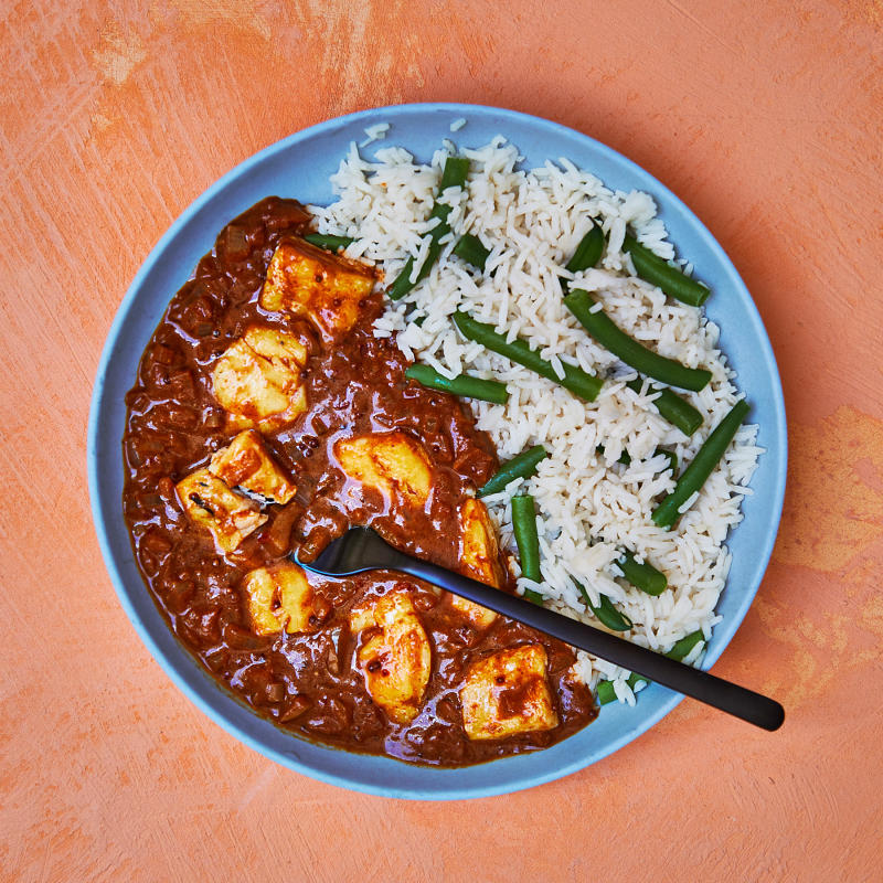 Smoky Fish Curry & Green Bean Rice Recipe Gousto