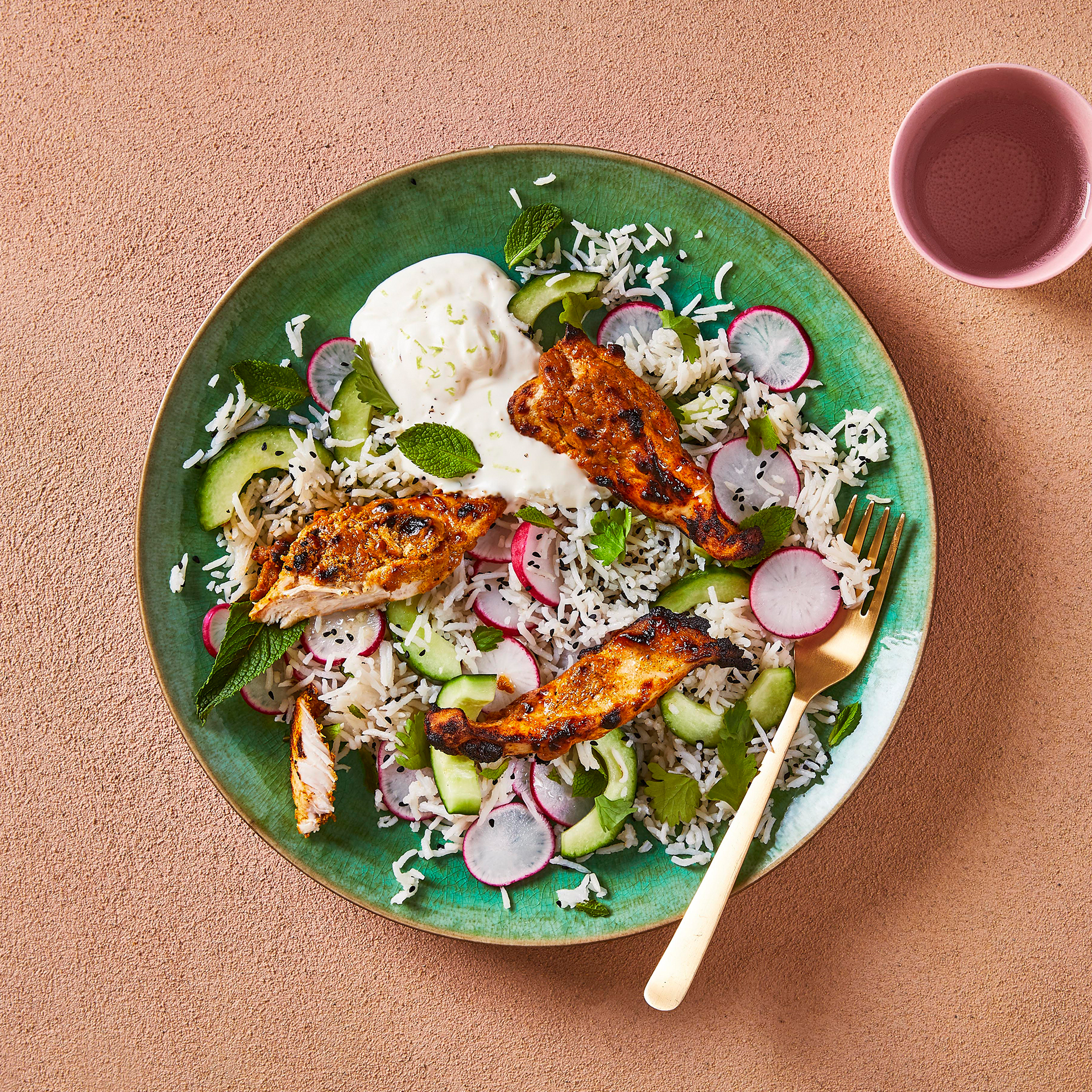 Aromatic Tandoori Chicken & Rice Salad Recipe Gousto