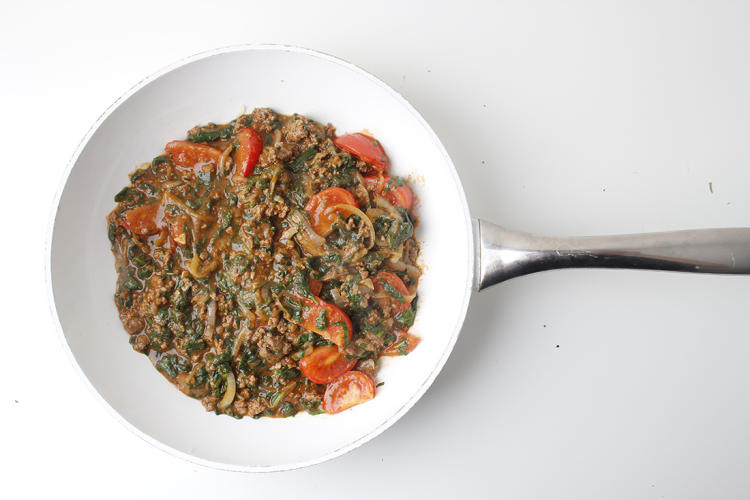 Lamb Keema Saag, Nigella Rice & Naan Recipe Gousto