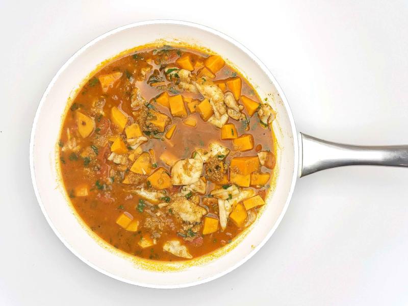 PeruvianStyle Haddock & Sweet Potato Stew Recipe Gousto
