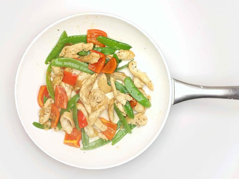 Sweet Chilli Chicken StirFry & Sesame Rice Recipe Gousto