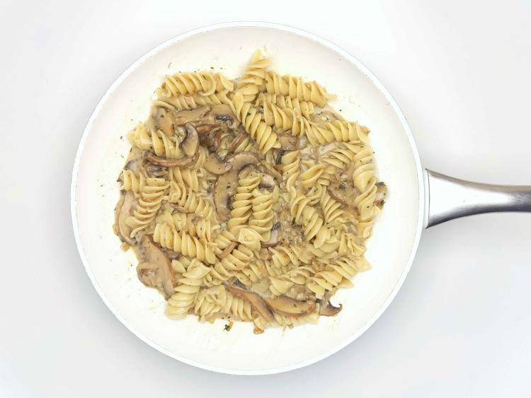 Mushroom & Thyme Fusilloni Recipe Gousto