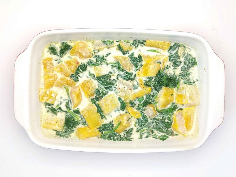 Simple Smoked Fish Florentine Bake Recipe Gousto
