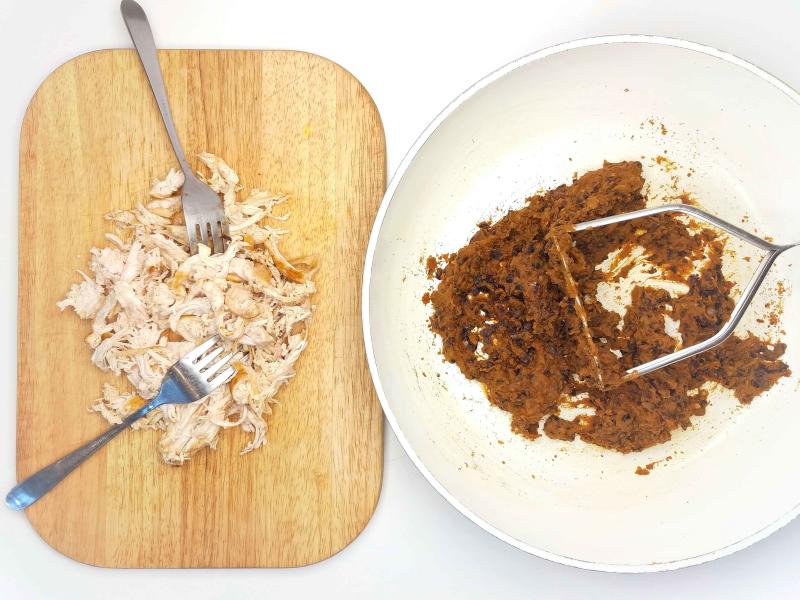 Chicken & Bean Quesadillas With Zesty Slaw Recipe Gousto