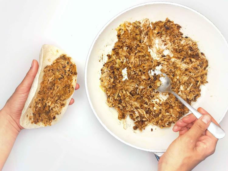 Chicken & Bean Quesadillas With Zesty Slaw Recipe Gousto