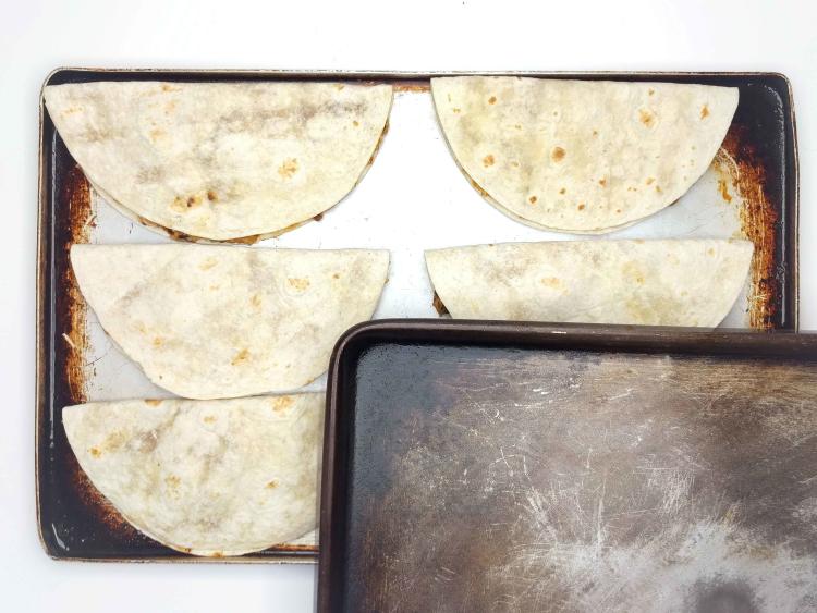 Chicken & Bean Quesadillas With Zesty Slaw Recipe Gousto