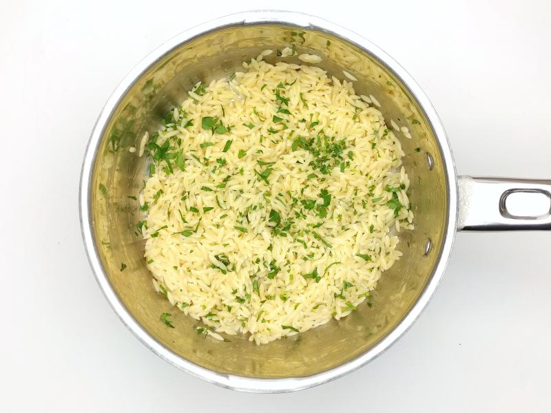 Chicken Cacciatore With Herbed Orzo Recipe Gousto