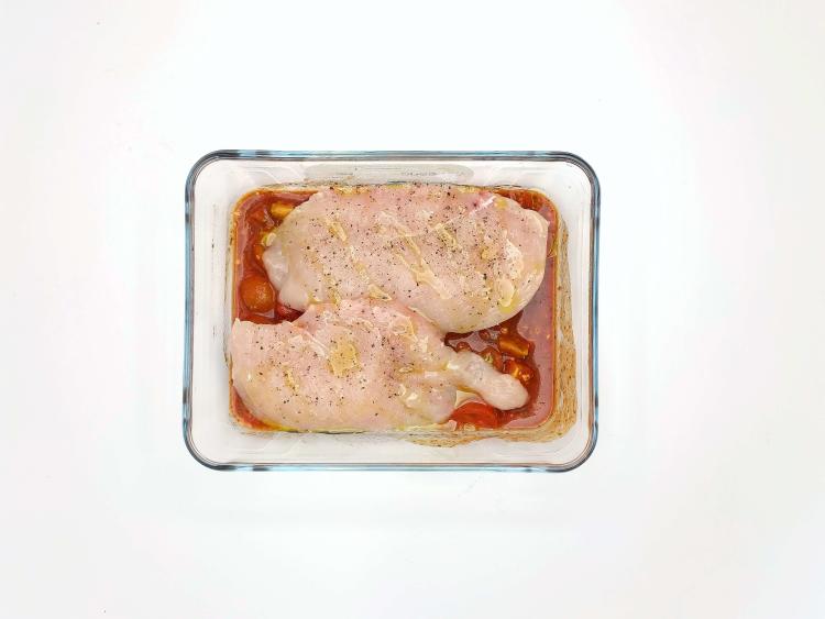 Cheesy Pepperoni Chicken With Crispy Potatoes Recipe Gousto