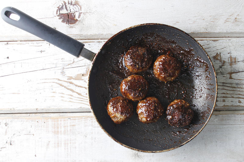 Hoisin Beef Meatballs & Sesame Cabbage Recipe Gousto