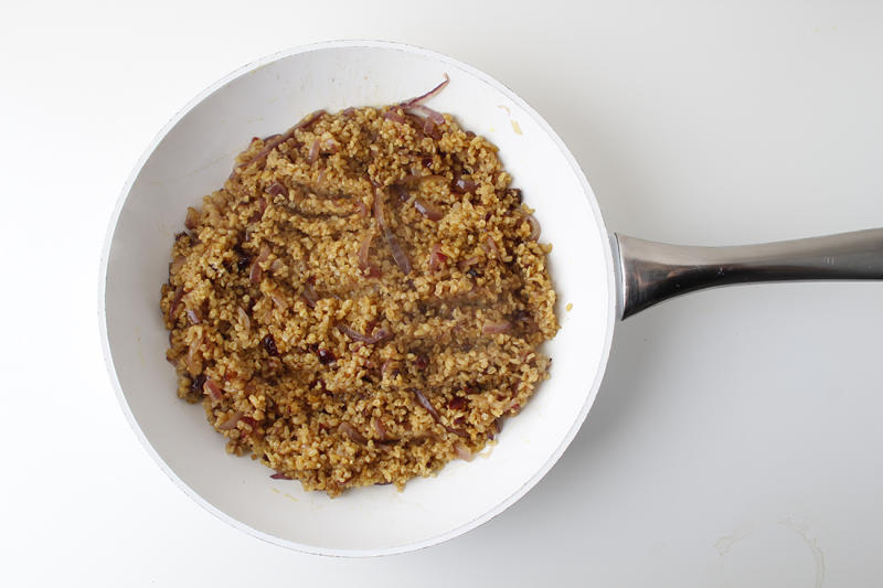 Jewelled Bulgur With Feta, Sumac Fried Egg Recipe Gousto